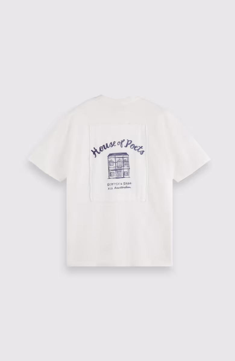 Relaxed Fit Applique Artwork T-Shirt