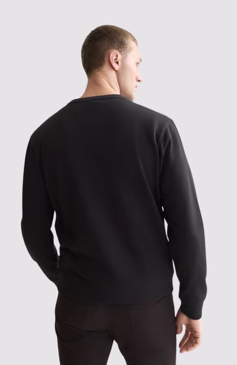 Left chest artwork regular-fit sweatshirt