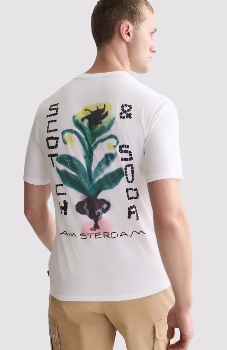 Front and back artwork regularfit Tshirt