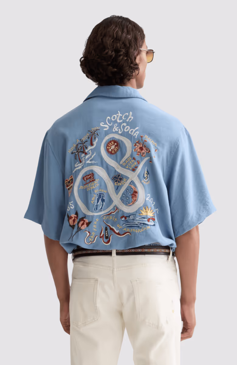 The 40th anniversary relaxed-fit short sleeve shirt