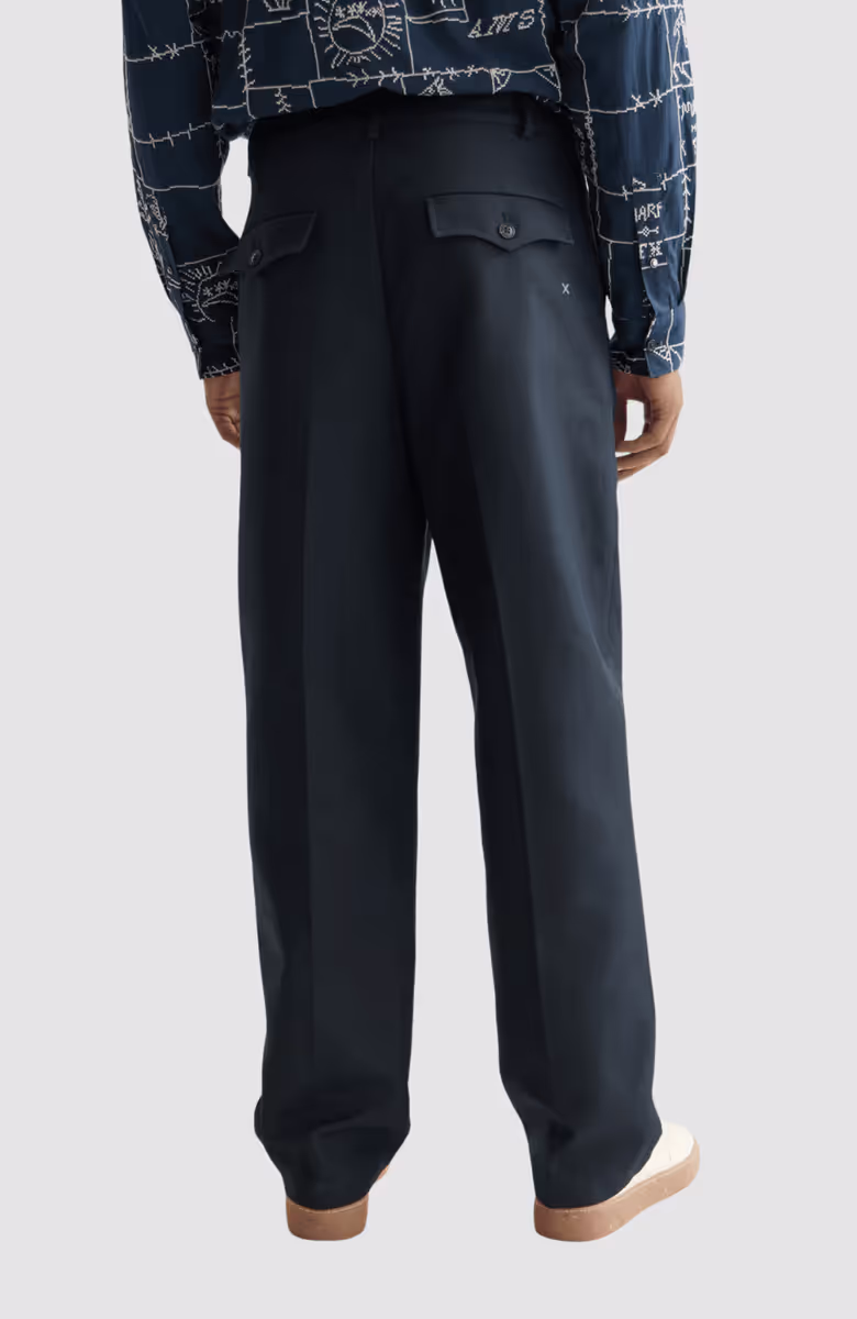 Otis cotton-twill relaxed straight-fit chino