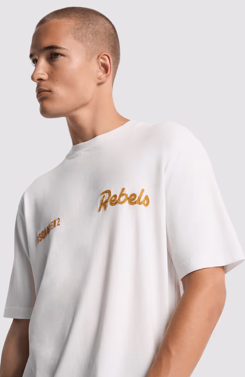 Dsquared2 Rebels Loose Fit T-Shirt