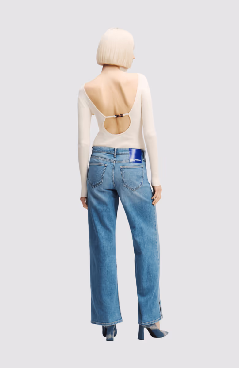 KLJ Mr Relaxed Denim W/ Slit
