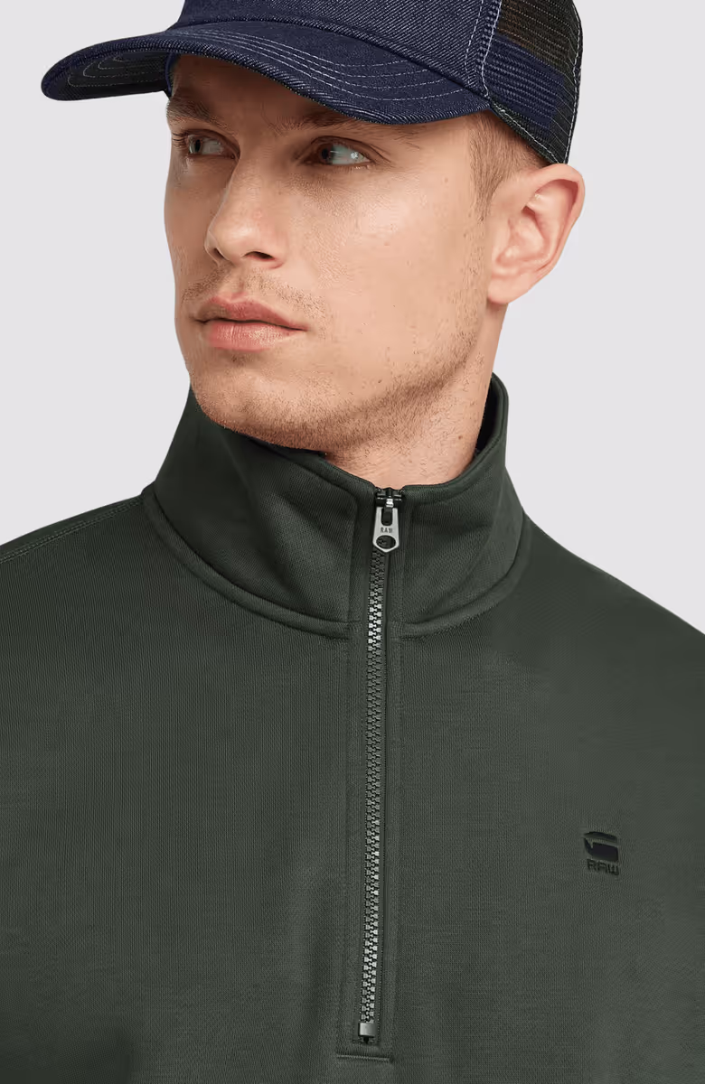 Premium core half zip r sw l\s