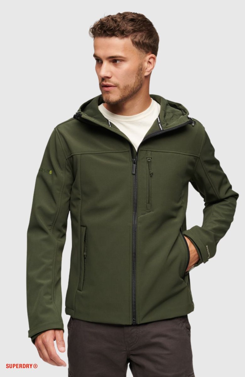 Hooded Soft Shell Jacket