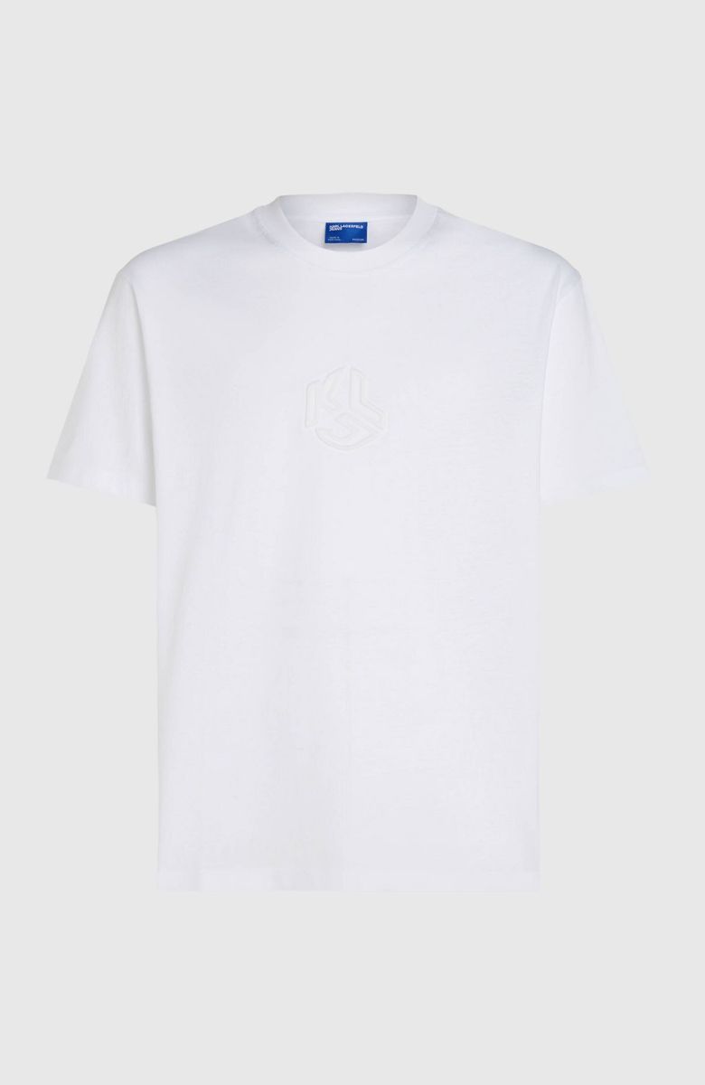 KLJ 3D Monogram Sslv Reg Tee