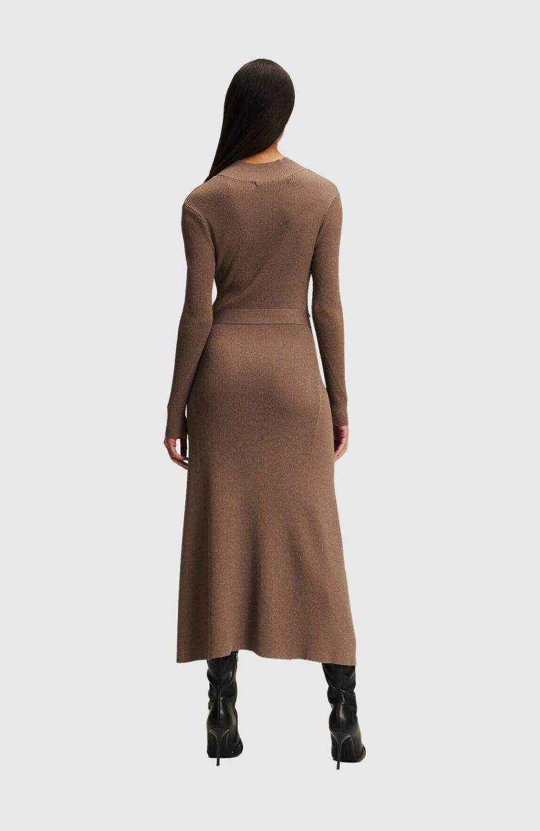 Lslv Buckle Belt Knit Dress