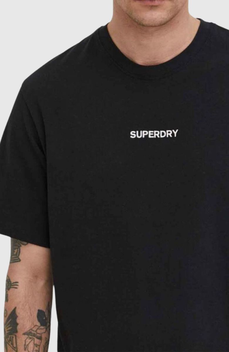 Micro Logo Graphic Loose Tee