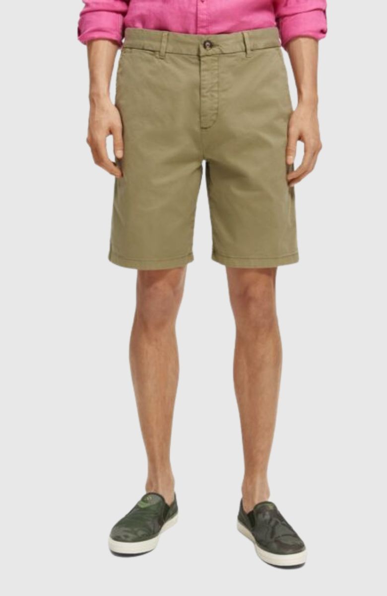 Stuart - Garment dye pima cotton short