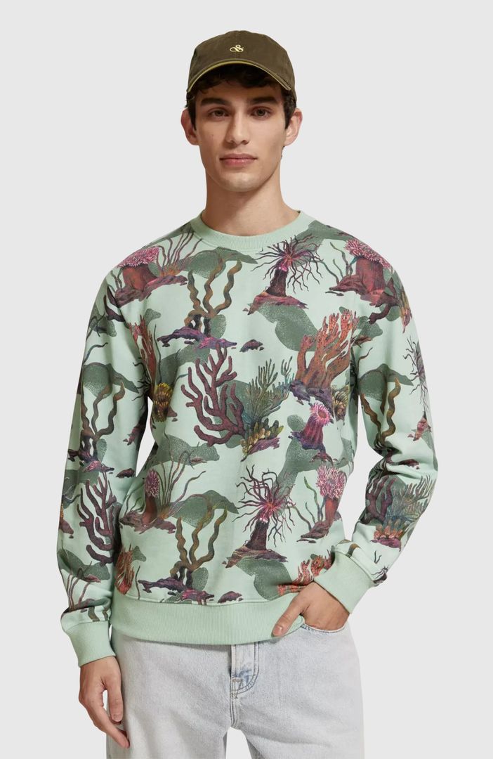 All-Over Print Sweatshirt