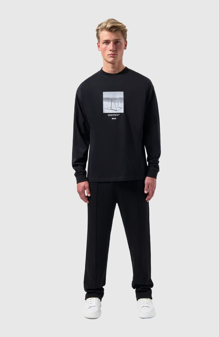 BALR. Goal Box Fit Long Sleeve T-Shirt