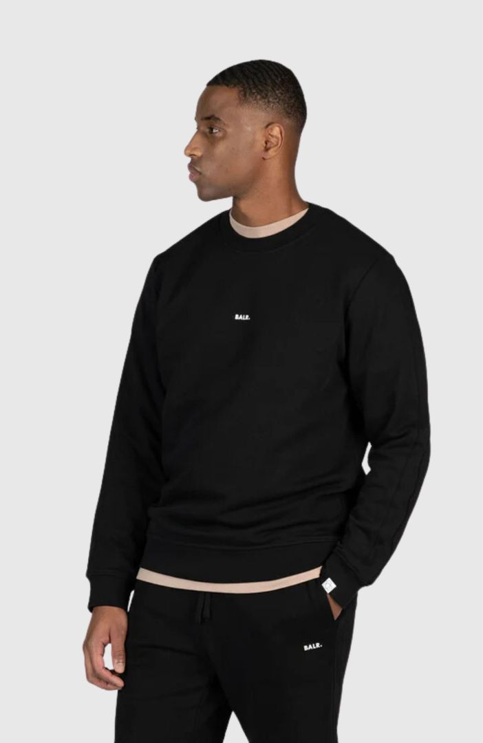 Brand Regular Fit Crewneck