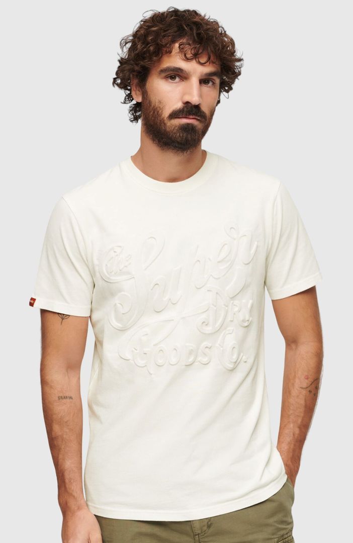 Embossed Archive Graphic Tee