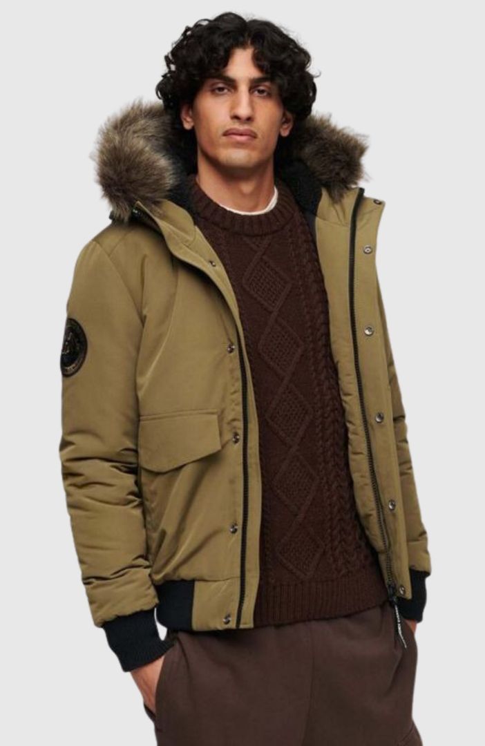 Everest Hooded Puffer Bomber