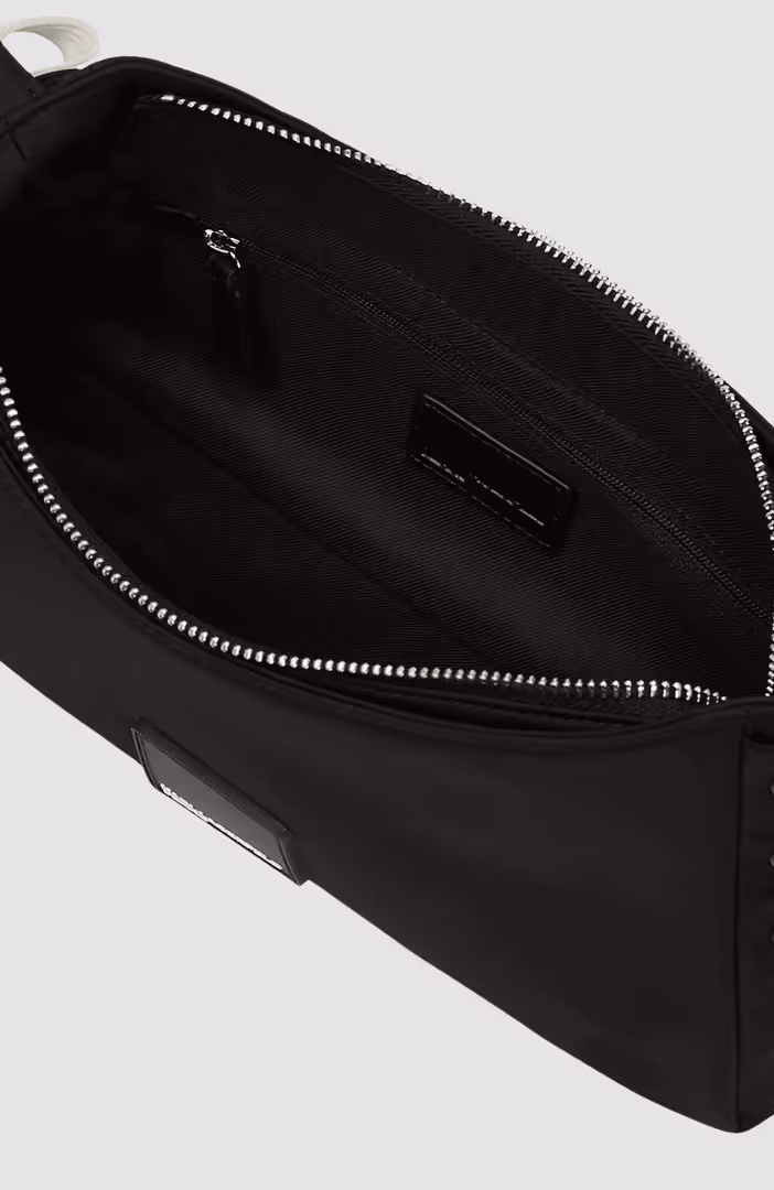 KLJ Nylon Lace Up Shoulder Bag