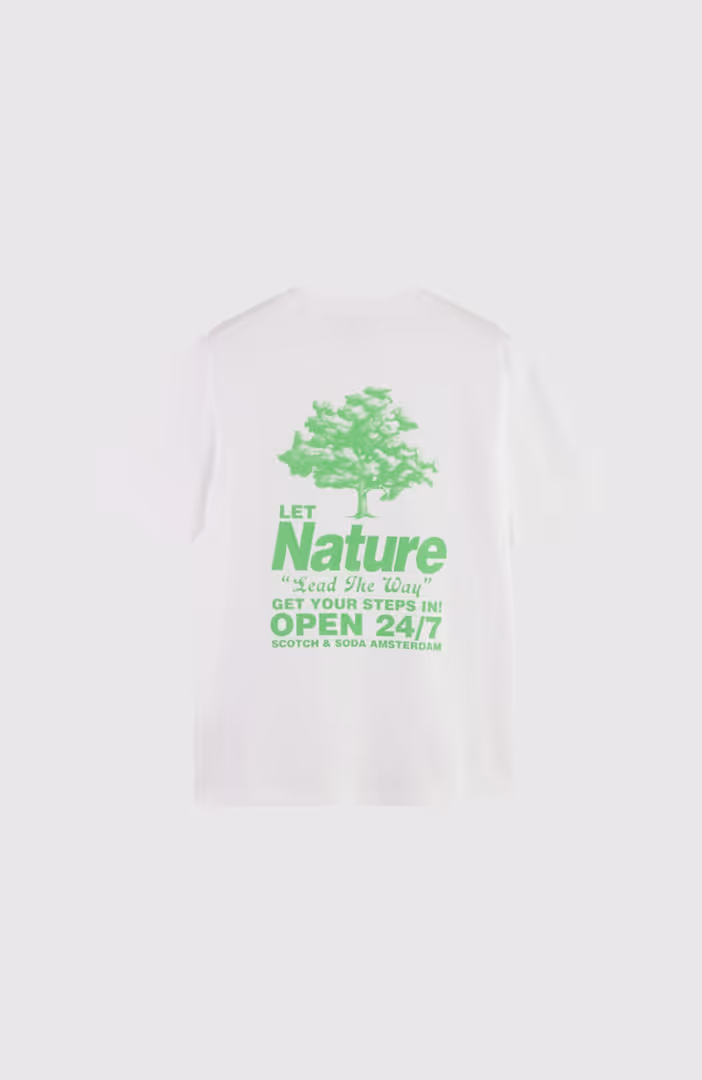 Regular Fit Front + Back Aw T-Shirt