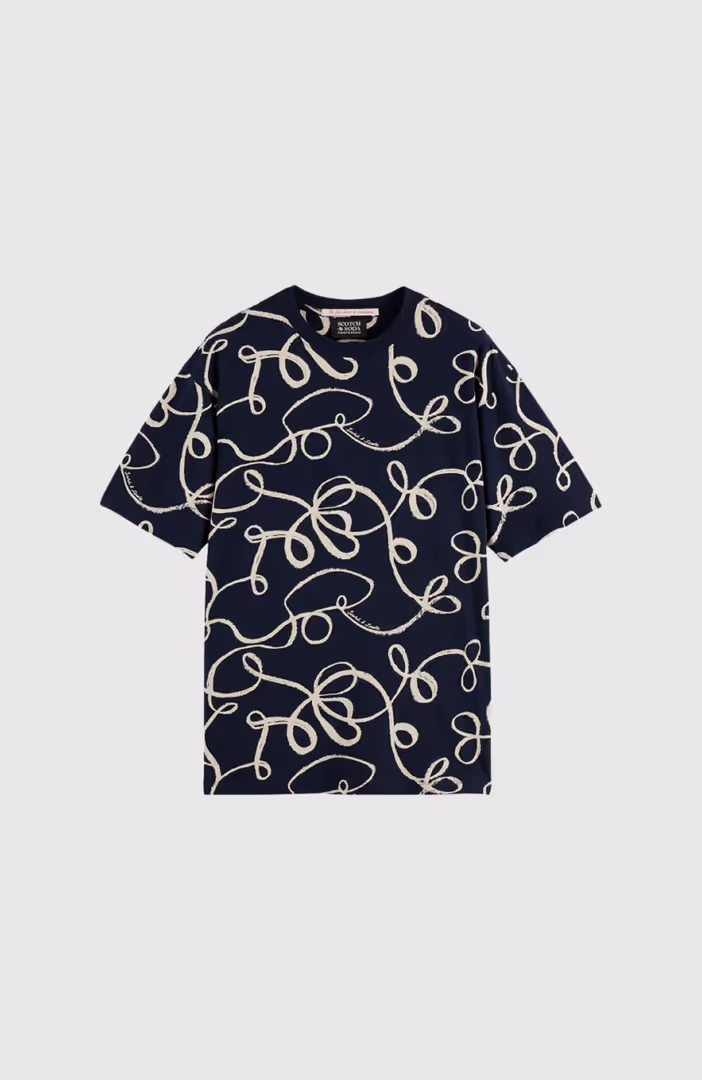 Relaxed Fit Aop T-Shirt