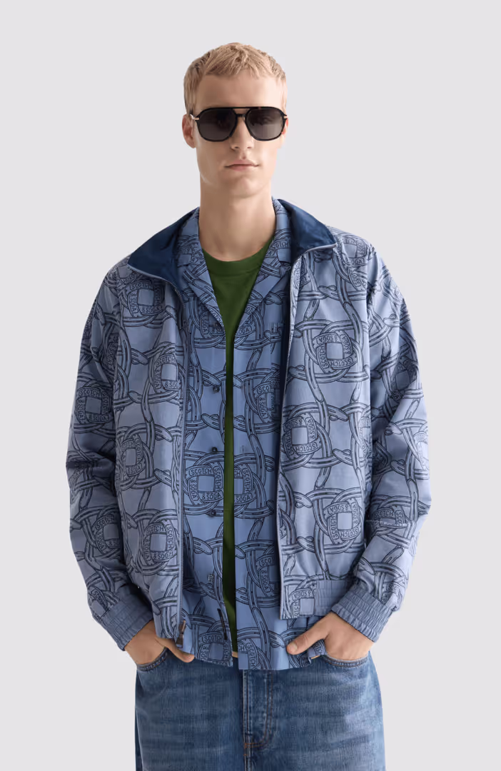 Reversible printed jacket