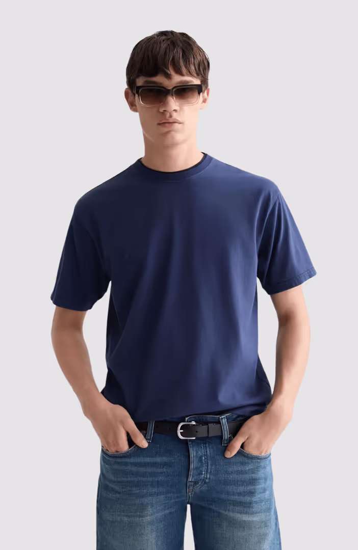 3 crosses garmentdyed relaxedfit T-shirt