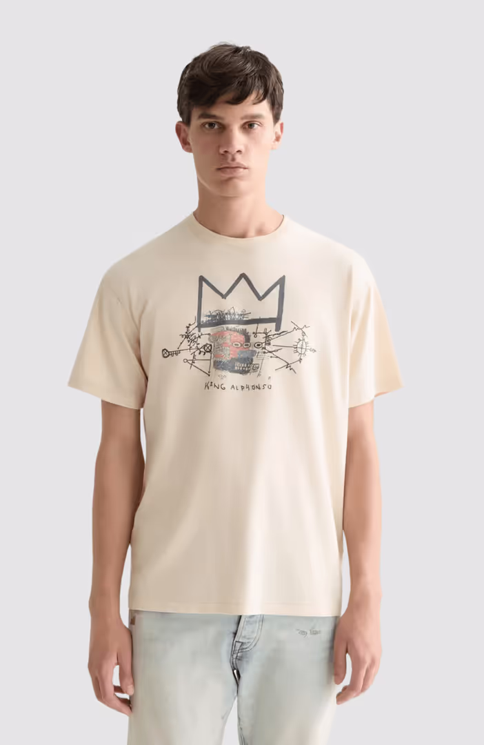 Basquiat artwork relaxed fit  T-shirt