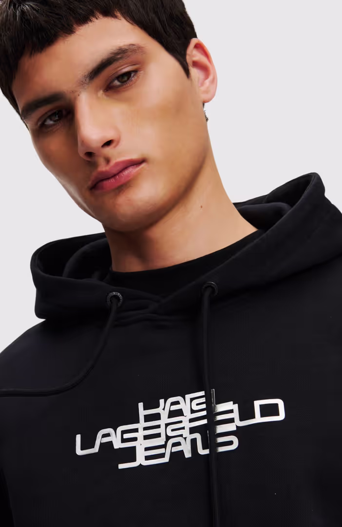 KLJ Regular Foil Logo Hoodie
