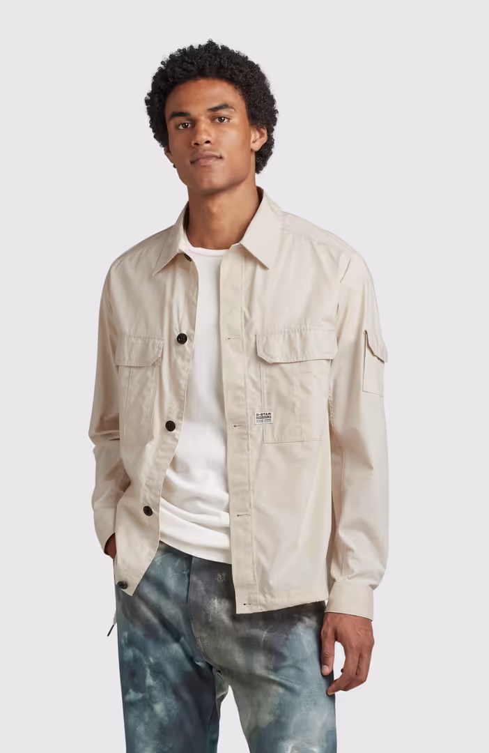 2 pocket relaxed shirt