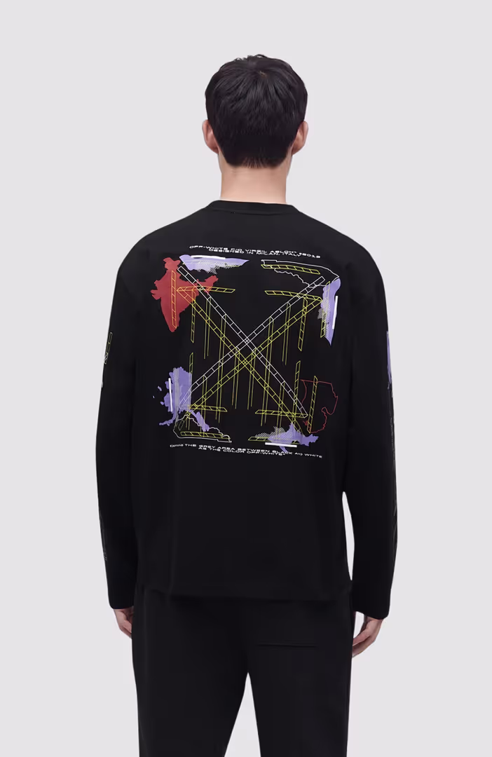Archigeography Arrow Skate L/S Tee