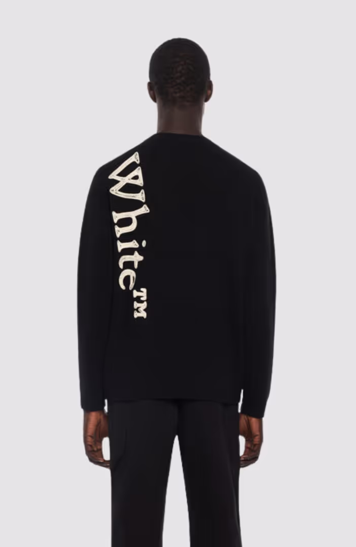 Vertical Bookish Knit Crewneck