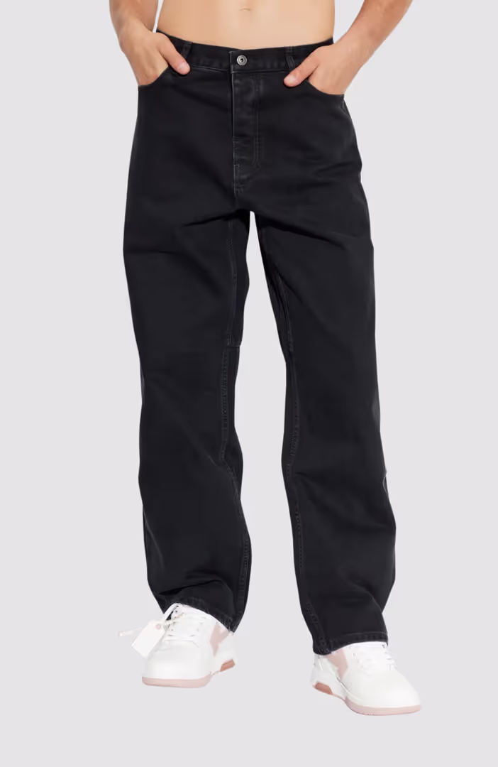 Half Arrow Relax Tapered Jeans
