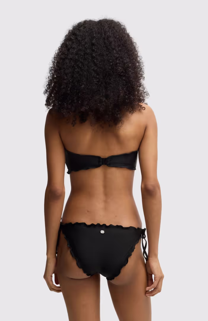 RUFFLE SIDE TIE