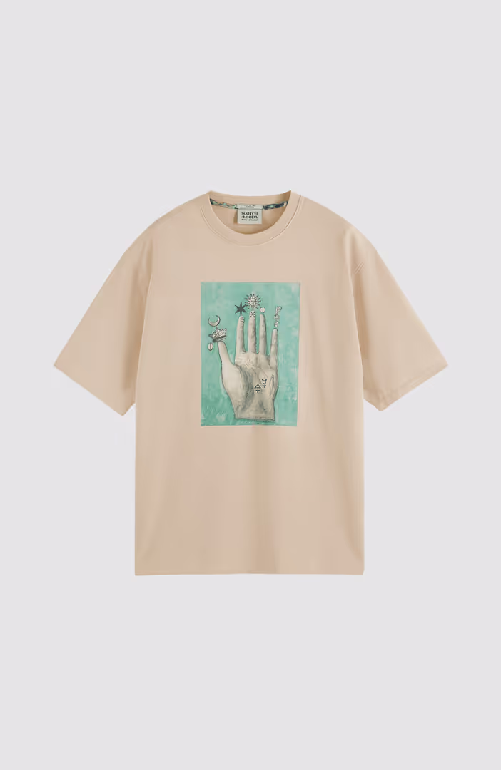 Loose Fit Embassy Of The Free Mind Artwork T-Shirt