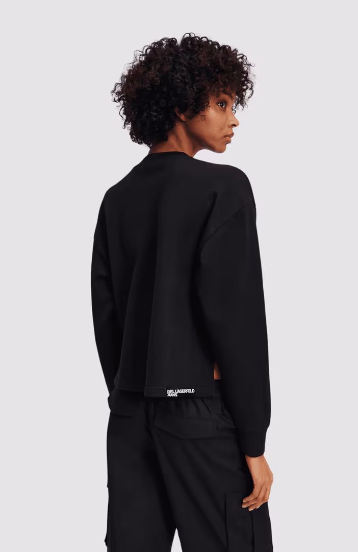 Klj Regular Crochet Sweat