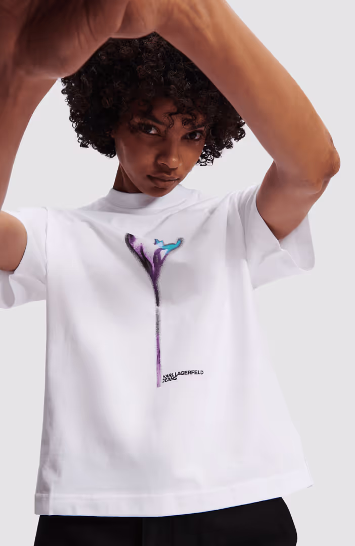 Klj Reg Flower Colour Tee