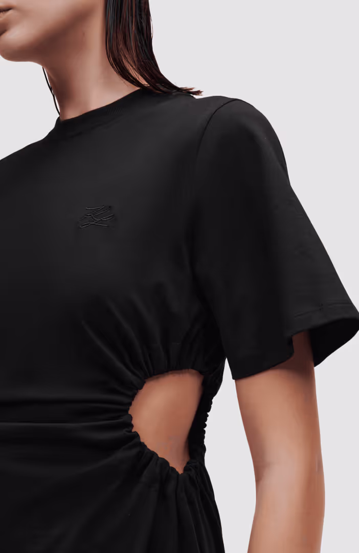 Jersey Cut Out Dress