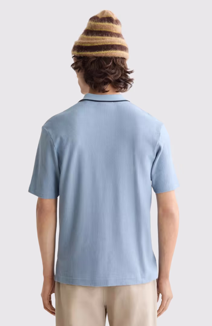 Relaxed-Fit Structured Polo