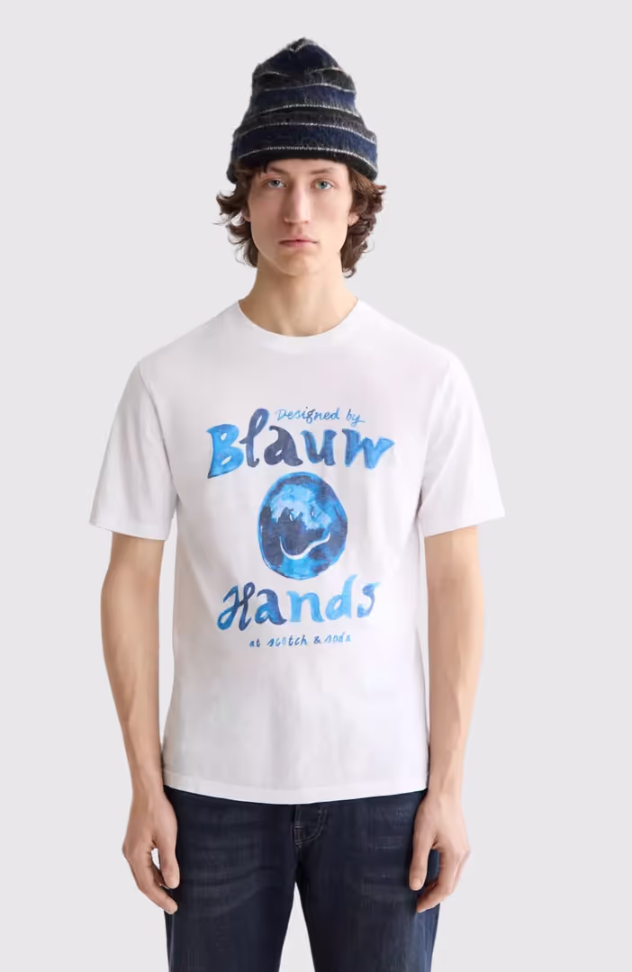Denim Artwork T-Shirt