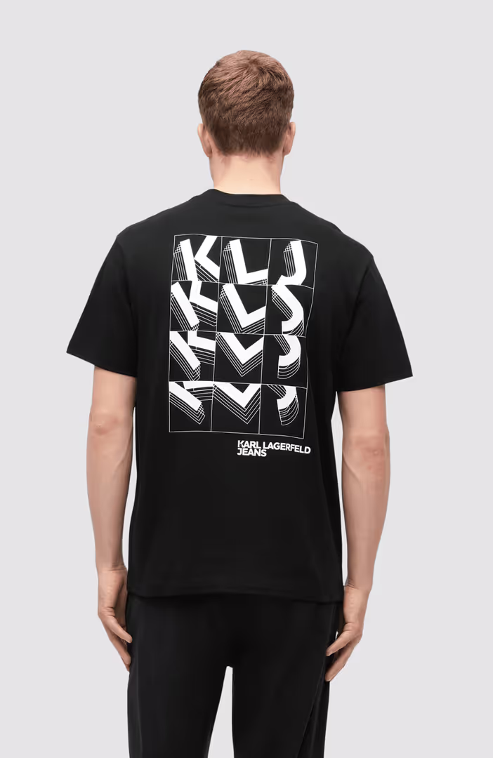 KLJ Reg Ss Letters Tee
