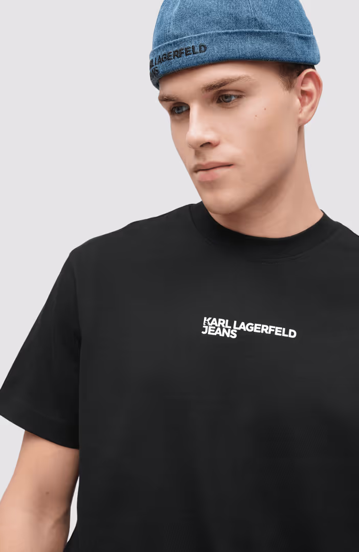 KLJ Reg Ss Letters Tee