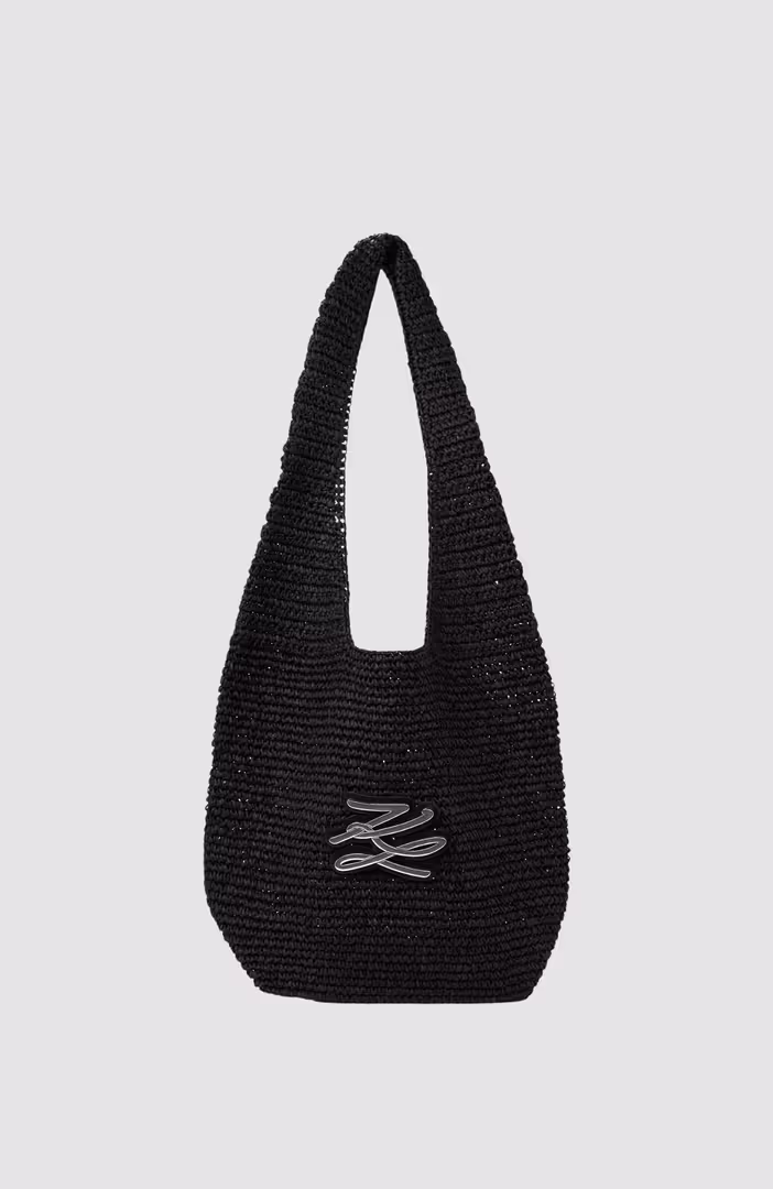 K/Autograph Crochet Tote Bag