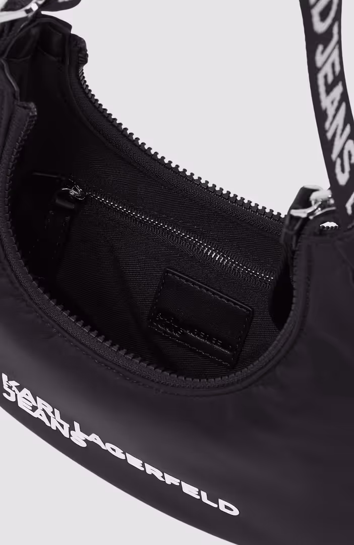 KLJ Essential Nylon Moon Bag