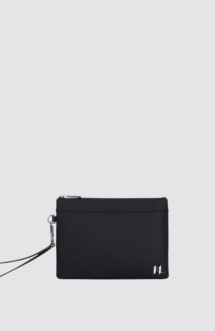 K/Monogram Leather Pouch