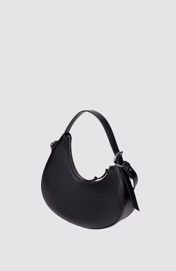 Klj Rounded Leather Top Handle