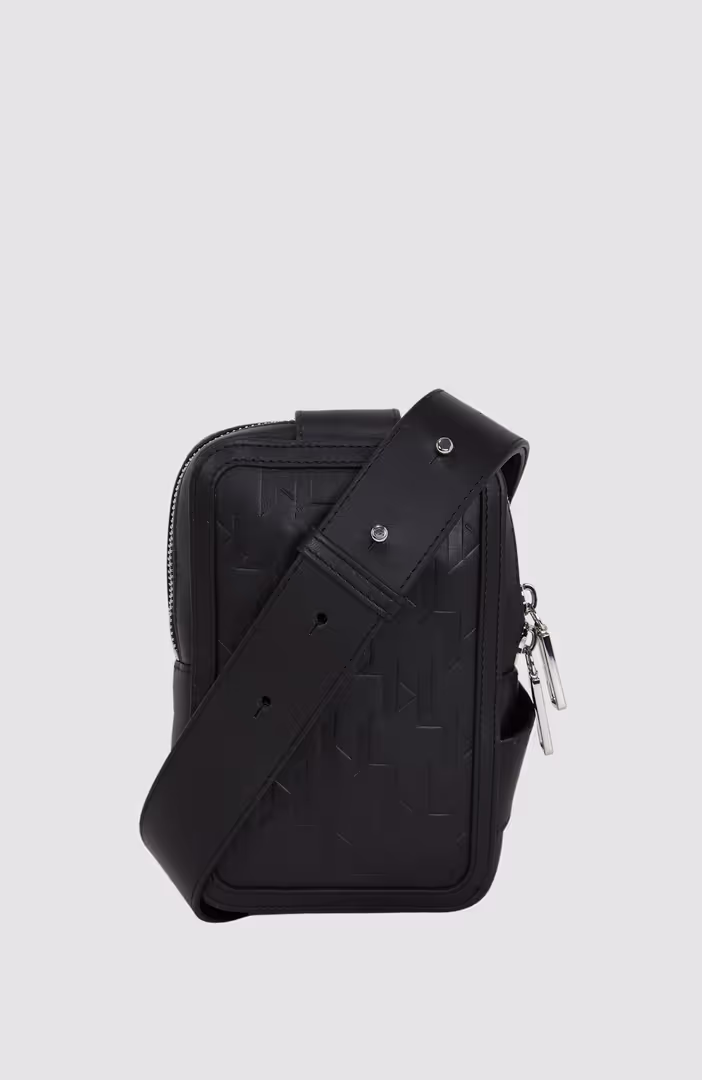 K/Loom Leather Small Slingbag