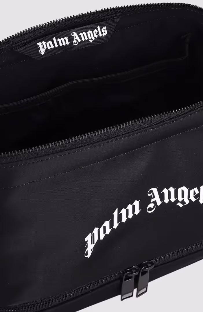 Curved Logo Beauty Pouch