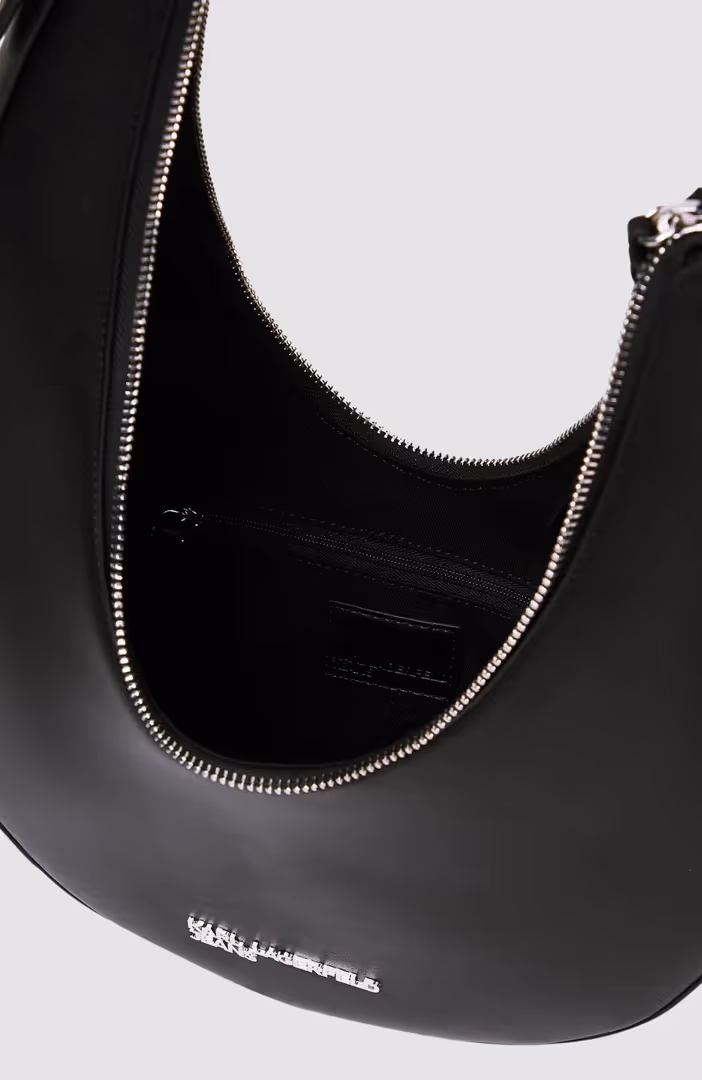 Klj Rounded Leather Hobo