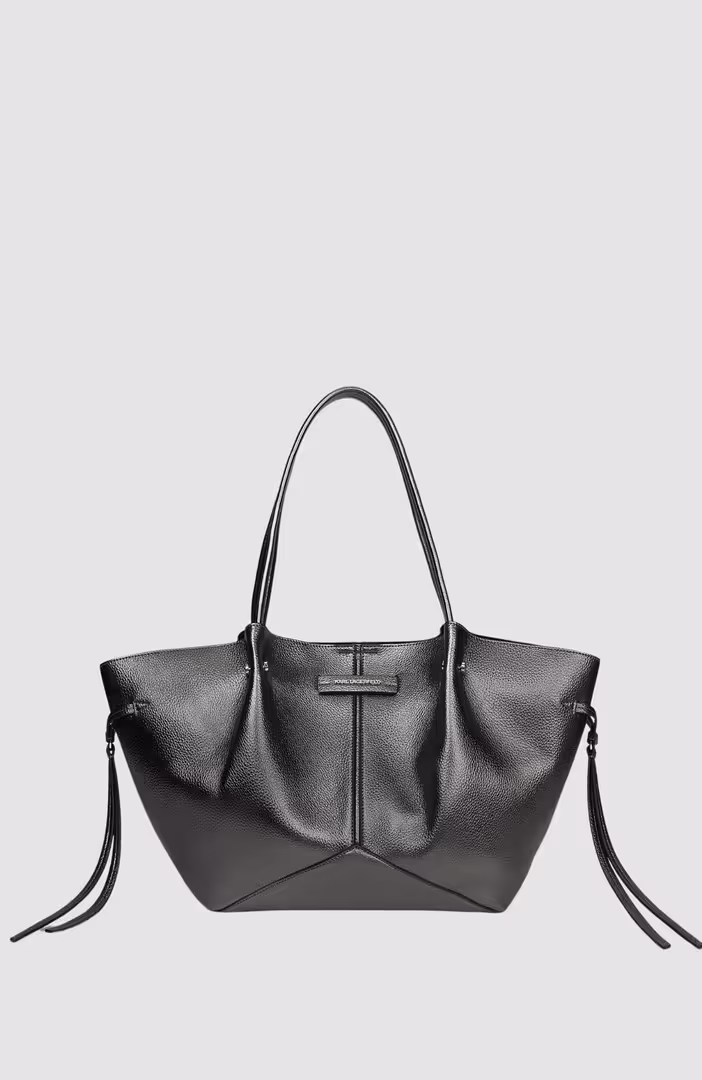 K/Pierced Md Tote Metallic