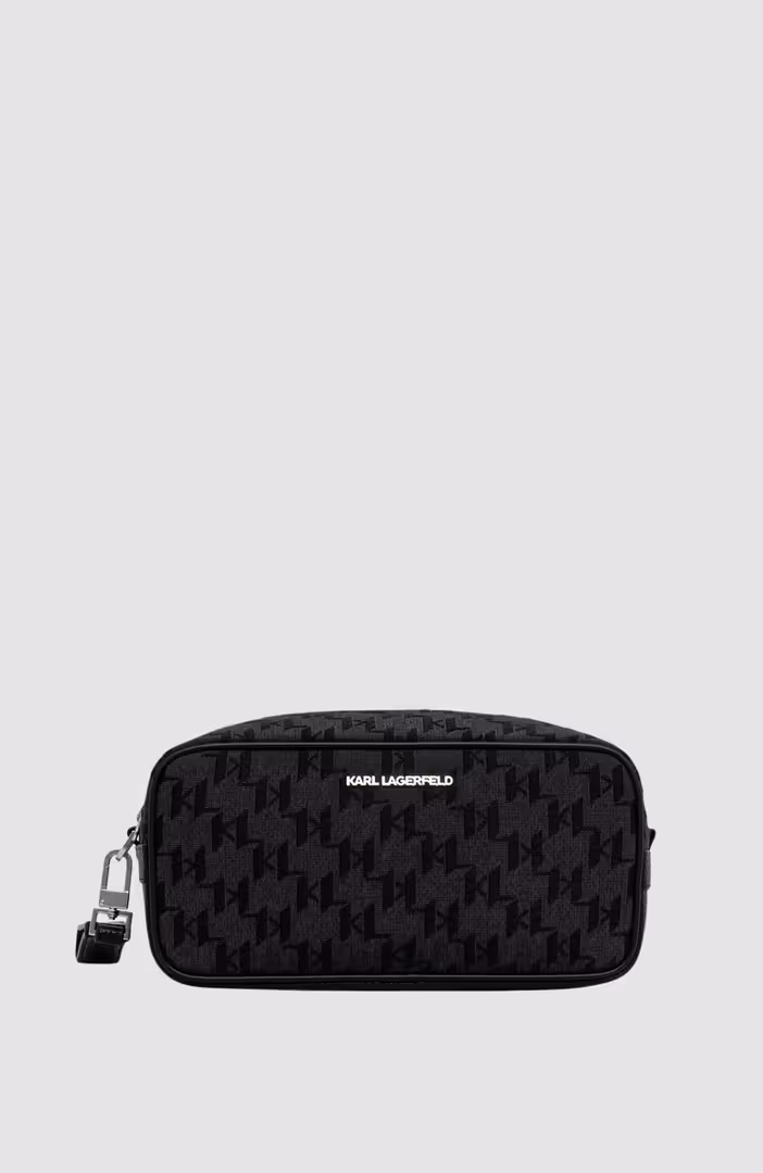 K/Monogram Jacquard Washbag