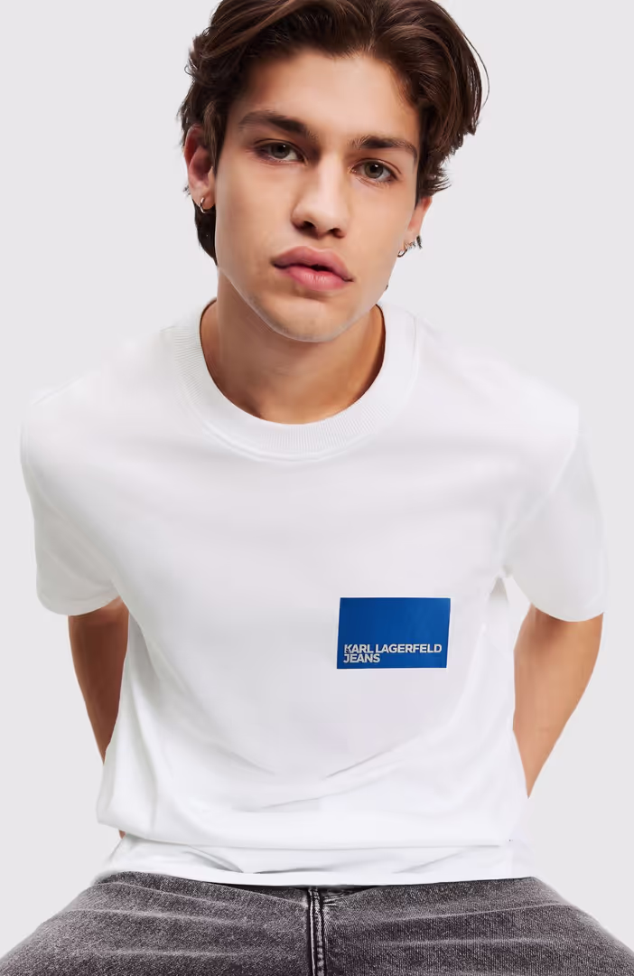 Klj Reg Ss Box Logo Tee