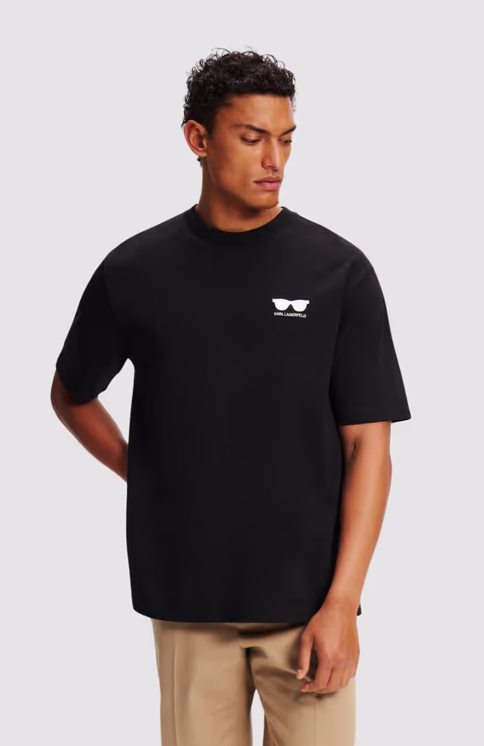 Embroidery Sunglasses T-Shirt