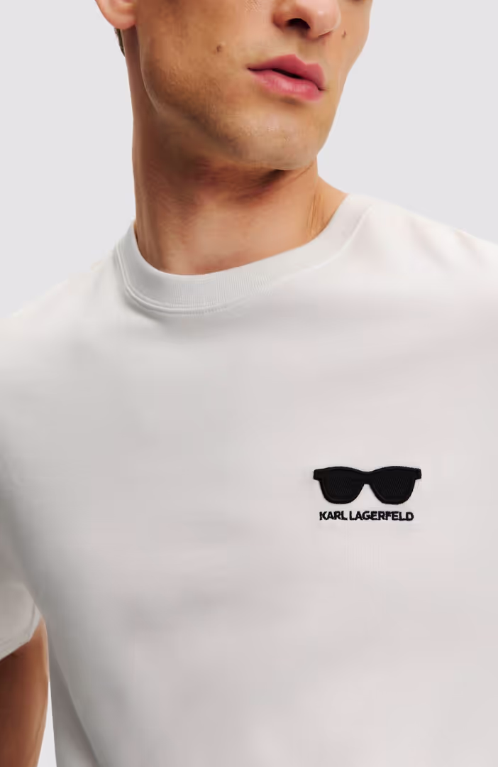 Embroidery Sunglasses T-Shirt